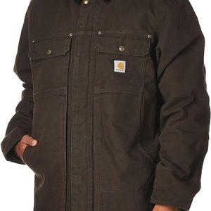 Carhartt Men's Full Swing Relaxed Fit Washed Duck Insulated Traditional Coat